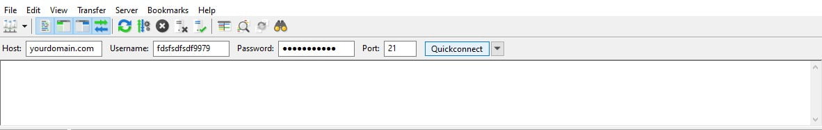 how to backup wordpress site with FTP using filezilla for backup