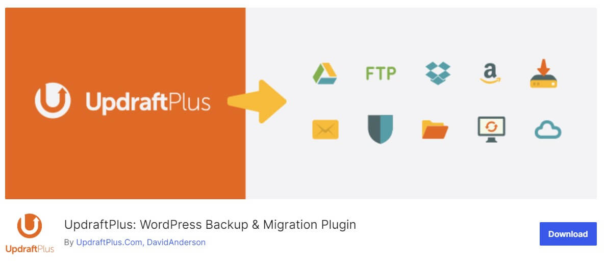 how to backup wordpress site with plugin (updraftplus) The backup plugin: UpdraftPlus