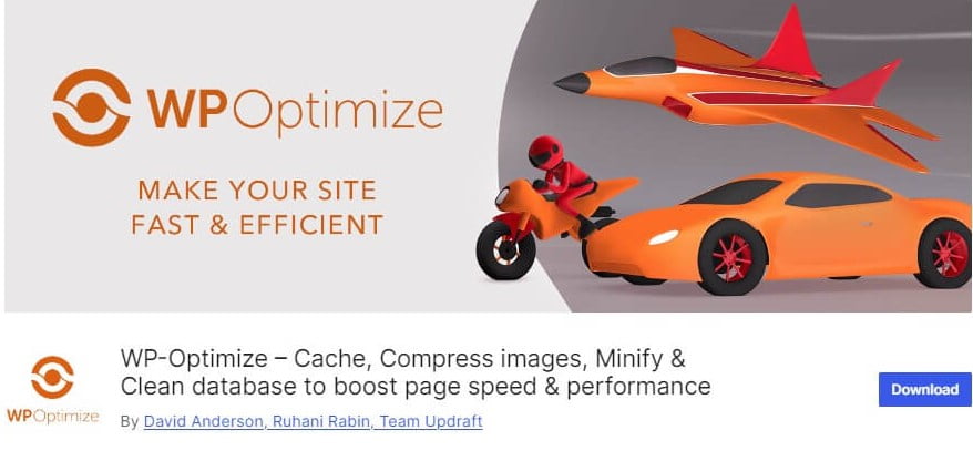 WP optimize 3rd essential wordpress plugin - WP-Optimize