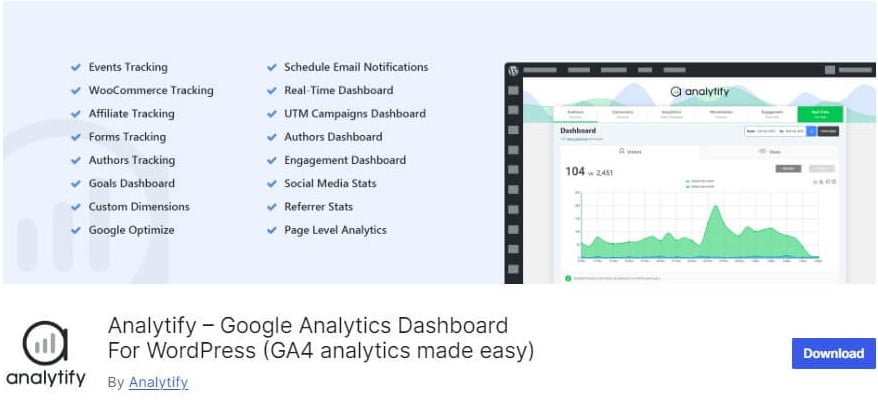 analytify 9th essential wordpress plugin - Analytify