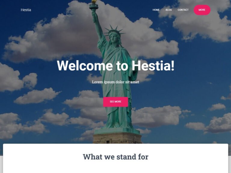 hestia best free wordpress theme 5th best free wordpress theme: Hestia