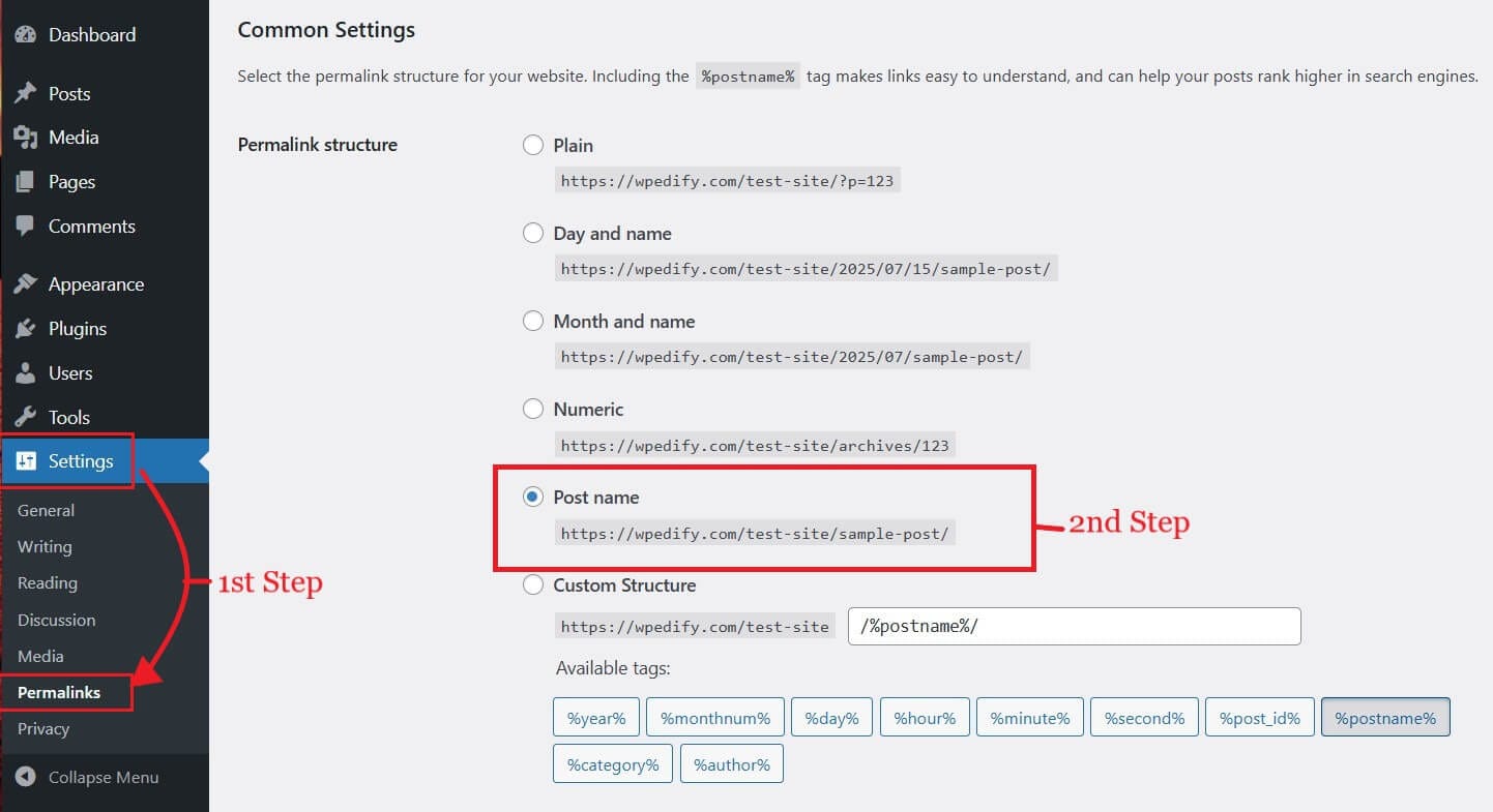 changing wordpress permalink structure changing wordpress permalink structure to best
