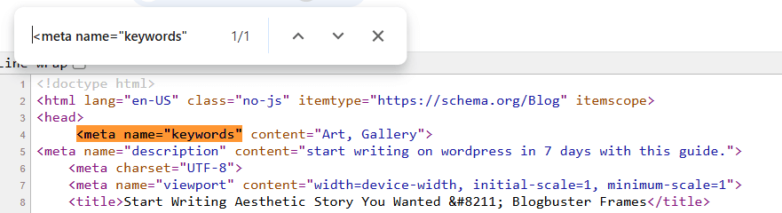 viewing the keywords added to wordpress viewing the added keywords in wordpress without plugins