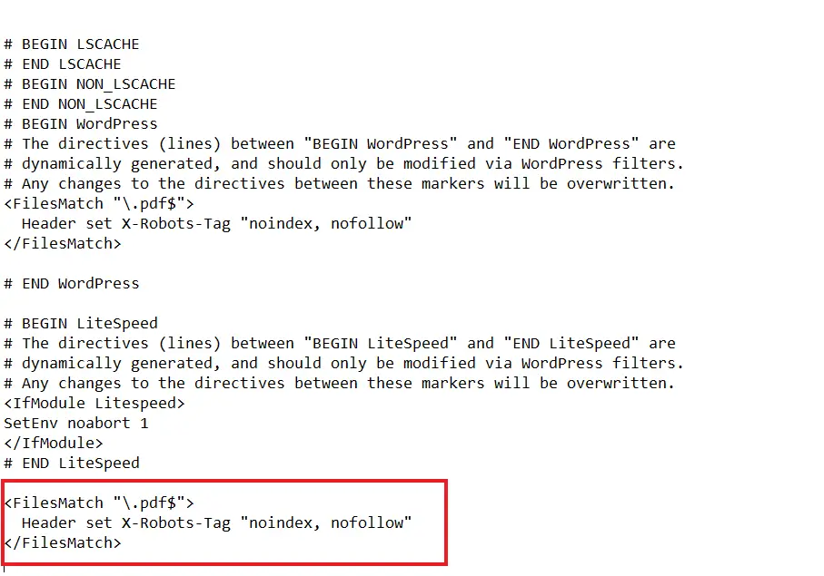 x tag no index code deindexing attachments using x-tag http